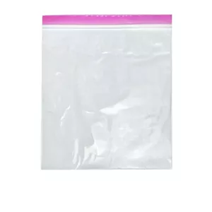 کیسه زیپ دار مدل دو زیپ کد 20x25 بسته 100 عددی