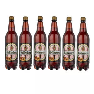 ماءالشعیر با طعم هلو هوفنبرگ - 1 لیتر بسته 6 عددی