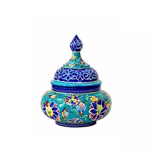 قندان میناکاری مسی کد 118 