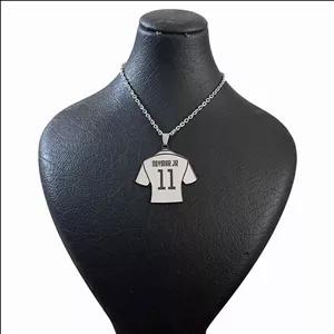 گردنبند مدل فوتبالی لباس نیمار 