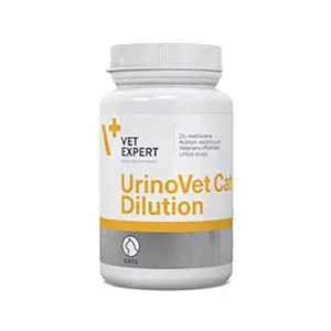 قرص مکمل گربه وت اکسپرت مدل VetExpert UrinoVet Dilution تقویت مجاری ادراری بسته 45 عددی 