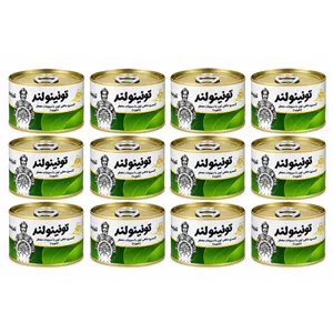 کنسرو ماهی با سبزیجات معطر تونینولند - 180 گرم  بسته 12 عددی