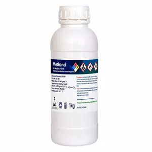 الکل صنعتی شرکت دانش بنیان آرامید یزد مدل متانول 99.8 درصد کد S-110  حجم 1 لیتر