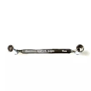 آچار دو سر بکس لولائی چپقی مفصلی هانسول(HANSOL) مدل HS31011S سایز 11-10 میلی متر