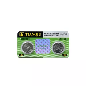 باتری ساعت تیانکیو مدل AG10 – LR 1130 H - Original  بسته دو عددی