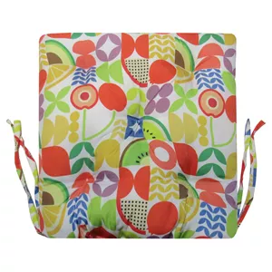 تشک صندلی هوم اند لایف مدل تابان طرح میوه و برگ فانتزی