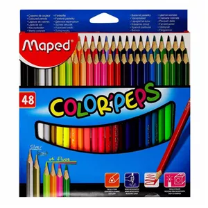 مداد رنگی 48 رنگ مپد مدل colorpeps کد 146664