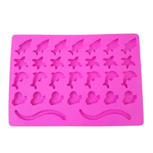 قالب پاستیل طرح موجودات دریایی مدل 001