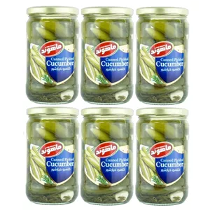 خیارشور ویژه ماهوند -660 گرم مجموعه 6 عددی