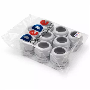 گلند کابل پلاستیکی ده ده الکتریک گروپ مدل PPG48 بسته 9 عددی