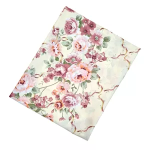 روکش لحاف دو نفره مدل رز سایز 220x210 سانتی‌متر 