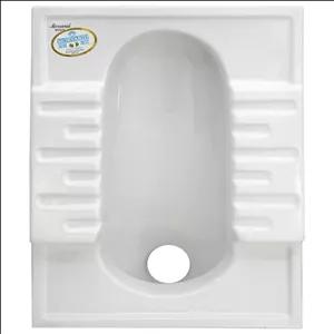 توالت زمینی مروارید مدل نگین سیفون دار