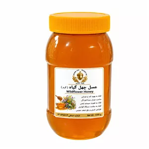 عسل طبیعی چهل گیاه بلوط طلایی - ۱۰۰۰ گرم