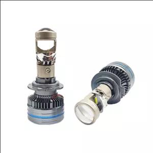 لامپ هدلایت خودرو لنز دار مدل L3 پایه H7 بسته دو عددی