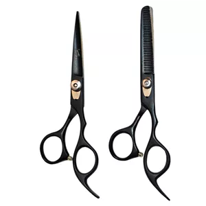  قیچی آرایشگاهی جگوار مدل JT-420 به همراه قیچی پیتاژ