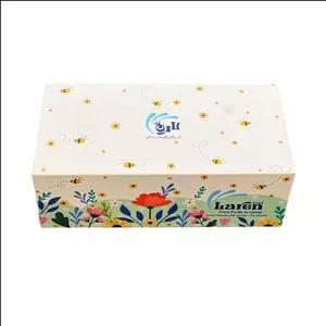 دستمال کاغذی 150 برگ دو لایه لارنلند مدل ملیسا