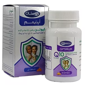 سافت ژل کیوتن پلاس اپتیمم بهستان -30 میلی‌گرم بسته 30 عددی