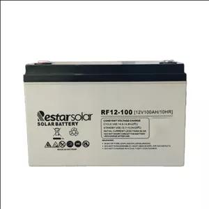 باتری خورشیدی رستار سولار مدل AGM ظرفیت 33x17x21 آمپر ساعت