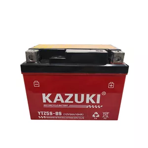 باتری موتورسیکلت 12 ولت 5 آمپر کوتاه کازوکی مدل YTZ5S-BS