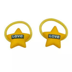 کش مو دخترانه مدل ستاره کد 01 بسته 2 عددی