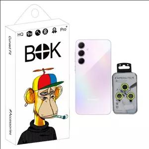 محافظ لنز دوربین شبرنگ بوک مدل Lighting View مناسب برای گوشی موبایل سامسونگ Galaxy A35 / A55 / IP 14 / 15