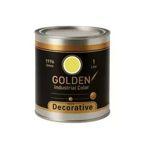 رنگ زرد فسفری مات پلی اورتان دو جزئی تات کد 0560-g70y حجم 1 لیتر