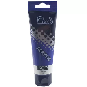 رنگ اکریلیک پارس کد 900 violet حجم 75 میلی لیتر