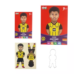 اسباب بازی زینتی کیمدی مدل کریم آدیمی سری بیسیک به همراه برچسب و فیگور