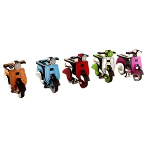 دکوری مدل موتور وسپا مجموعه 5 عددی