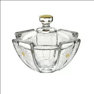 قندان مجستی مدل لئوپارد طرح بابونه کد 1598