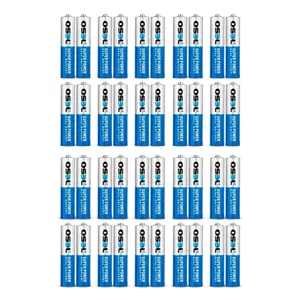 باتری نیم قلمی اوسل مدل Super Power R03P بسته 40 عددی