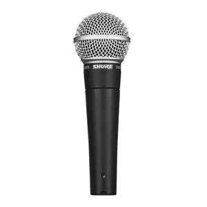 میکروفن داینامیک شور مدل SM58S با درگاه اتصال جک 6.5 میلی‌متری
