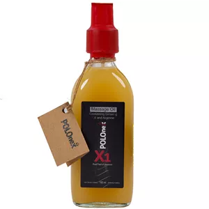 روغن ماساژ بدن پولونکس پلاس مدل X1 مناسب برای انواع پوست حجم 150 میلی لیتر