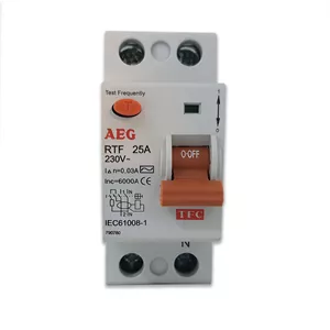 فیوز محافظ جان تکفاز 25 امپر آ ا گ مدل RTF25