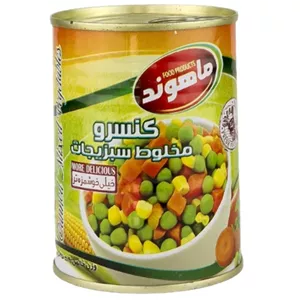 کنسرو سبزیجات ماهوند - 350 گرم