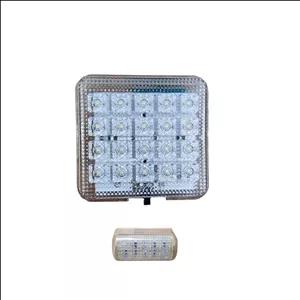 چراغ سقف و صندوق خودرو کم لایت مدل P2107 مناسب برای پراید مجموعه 2 عددی