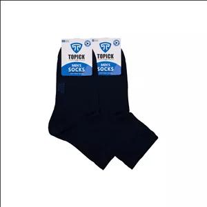 جوراب ساق کوتاه مردانه تاپیک مدل نانو بسته 2 عددی
