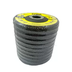 سنباده فلاپ دیسک کورا پلاس مدل 60-115 بسته 10 عددی