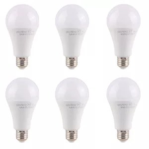 لامپ ال ای دی 15 وات فروزش مدل F6500 پایه E27 بسته 6 عددی