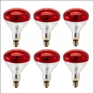 لامپ مادون قرمز 250 وات لاکی هرپ مدل IR بسته 6 عددی