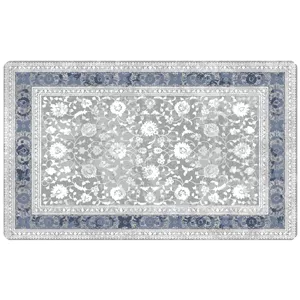 پادری مدل رویه مخمل طرح فرش کد S213 سایز 75x45 سانتی متر