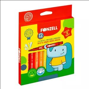 ماژیک رنگ آمیری 12 رنگ فونزل مدل kids