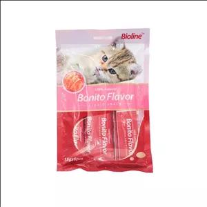 بستنی گربه بایولاین مدل ماهی بسته 6 عددی