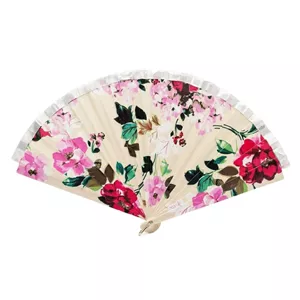 باد بزن مدل باغ گل کد q20