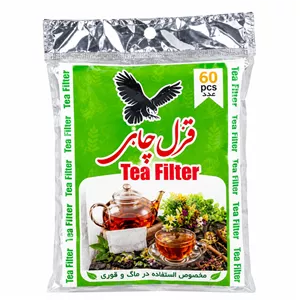 فیلتر چای قزل چای مدل p بسته 60 عددی