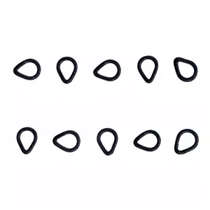 میکرو رینگ ساق قلاب ماهیگیری مدل اشکی بسته 10عددی