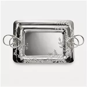 سینی دسته دار ویتارا مدل ss1801 مجموعه 2 عددی