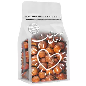 فندق برشته نمکی با پوست آجیل خان - 300 گرم