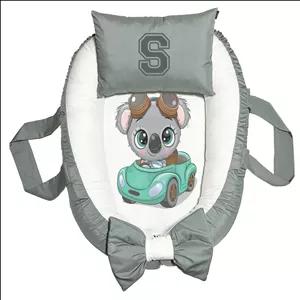 تشک غلت گیر نوزاد پاد آفرین مدل کوالا طرح حرف S