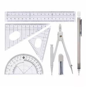 ست پرگار رومکس مدل Metal A مجموعه 7 عددی